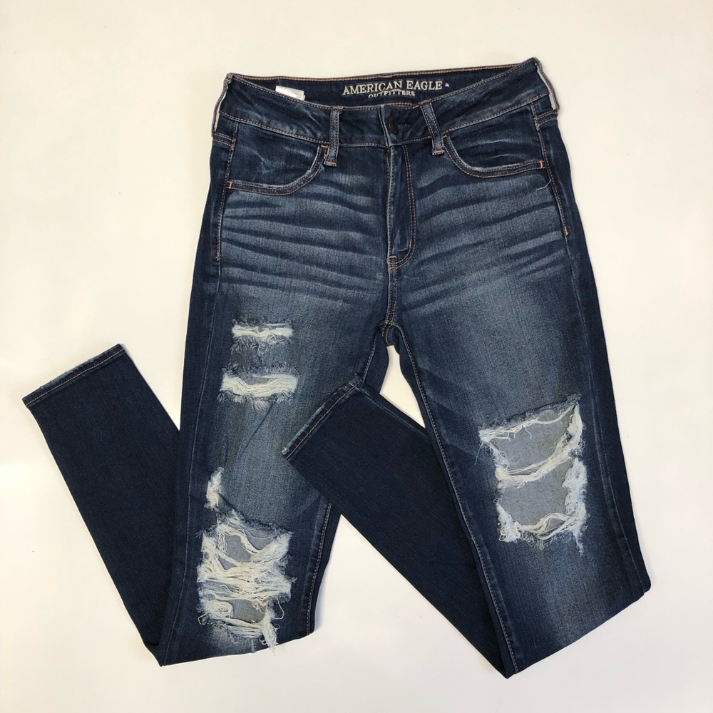 American eagle outfitters Jegging mid rise jeans size 8